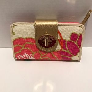 Spartina Carson Cottage Turn Key/Toggle Wallet; Yacht Club; Ex used condition